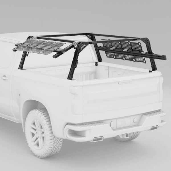 Chevy Silverado / GMC Sierra 1500 Pre-configured XTR1 Bed Rack - Spirit of 1876 - Xtrusion Overland