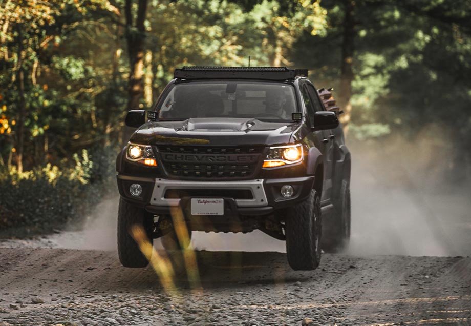 Low Profile Ditch Light Brackets Kit For 2015 - 2022 Chevy Colorado/Canyon - Spirit of 1876Dealers of Cali Raised LED