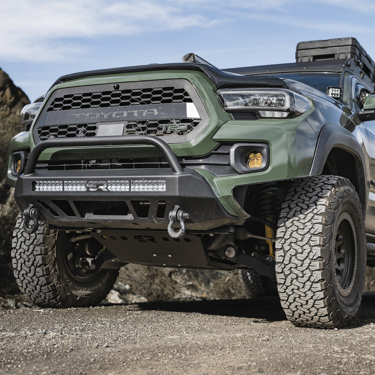 Stealth Bumper For 2016 - 2023 Tacoma - Spirit of 1876 - Dealers of Cali Raised LED