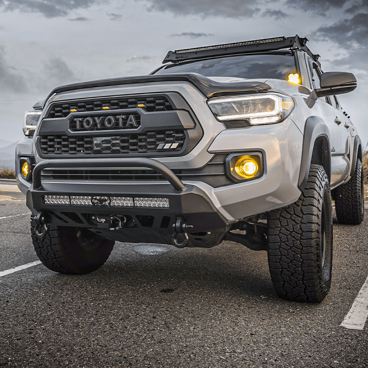 Stealth Bumper For 2016 - 2023 Tacoma - Spirit of 1876 - Dealers of Cali Raised LED