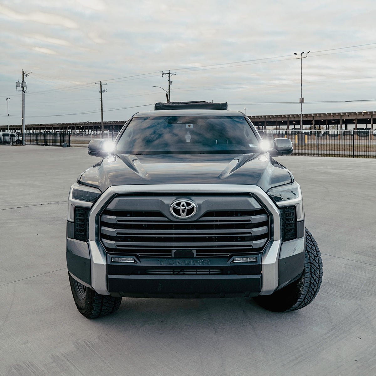 Low Profile Ditch Light Brackets For 2022+ Toyota Tundra - Spirit of 1876Dealers of Cali Raised LED