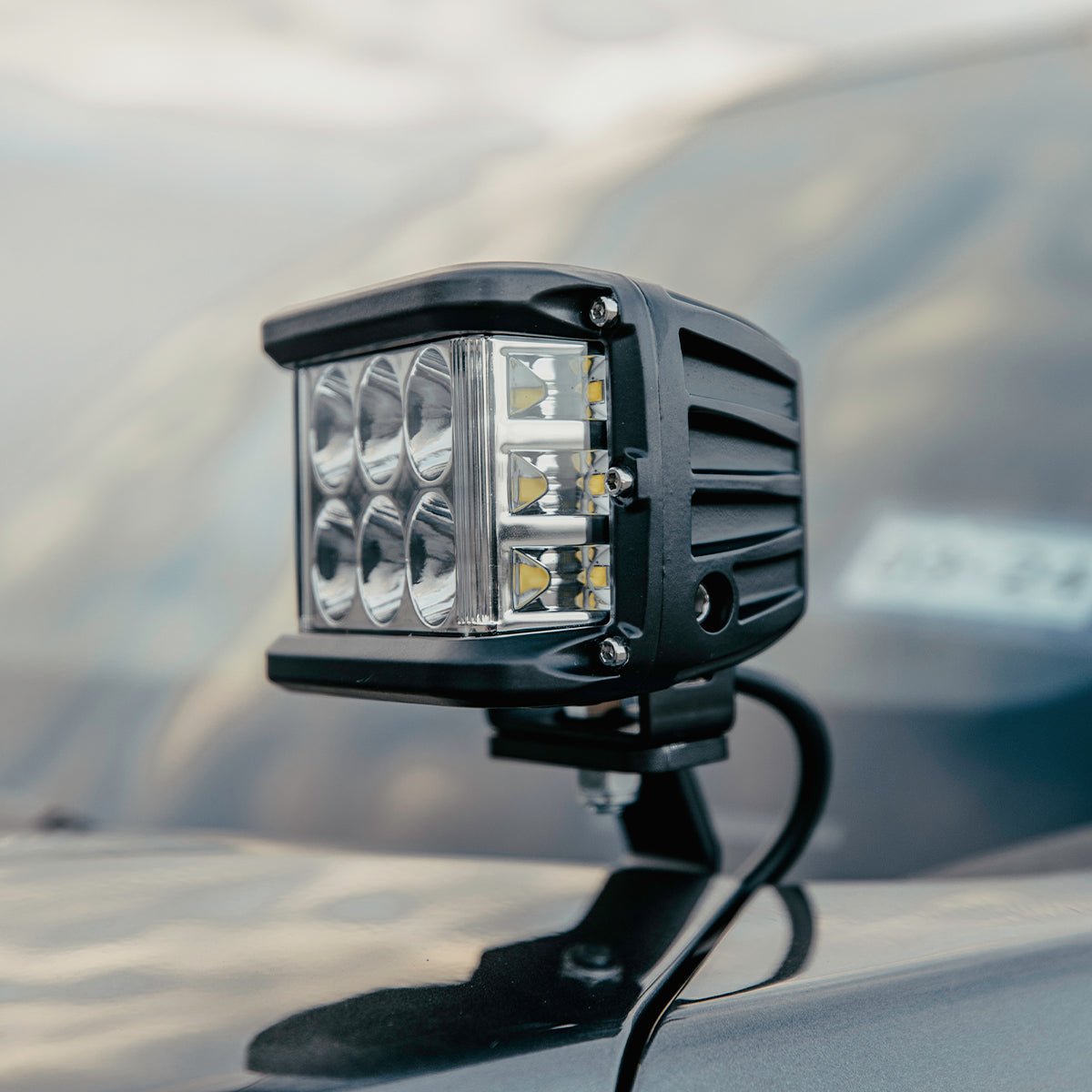 Low Profile Ditch Light Brackets Fits 2022+ Toyota Tundra - Spirit of 1876Dealers of Cali Raised LED