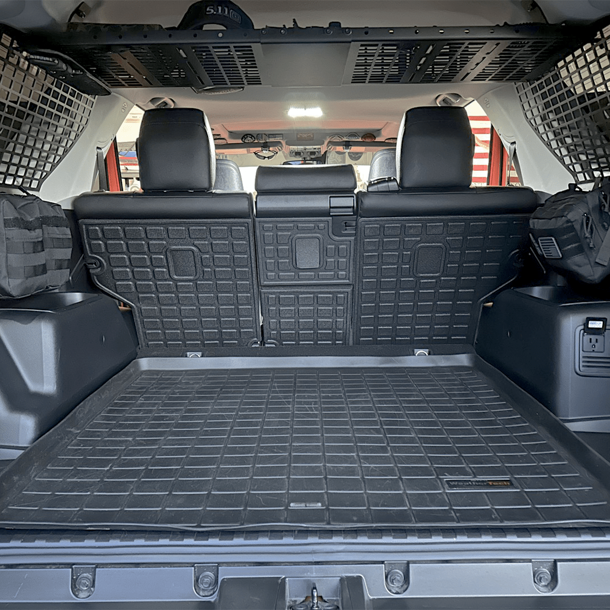 Rear Molle Overhead Tray For 2010 - 2024 4Runner - Spirit of 1876Dealers of Cali Raised LED