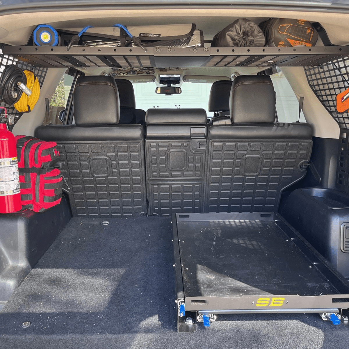 Rear Molle Overhead Tray For 2010 - 2024 4Runner - Spirit of 1876Dealers of Cali Raised LED