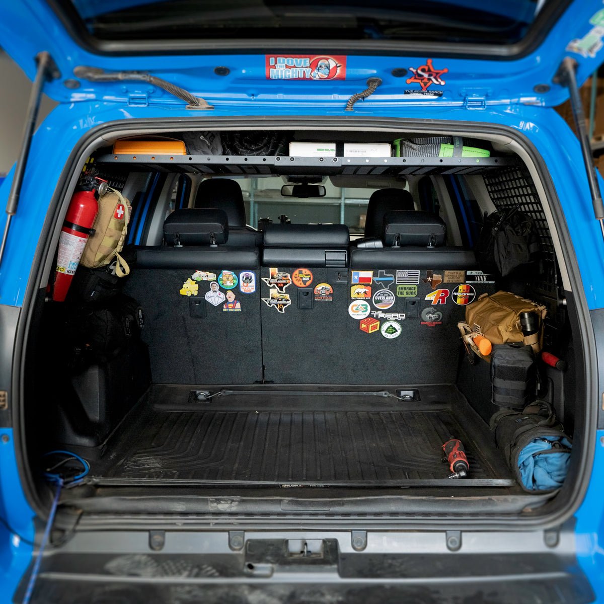 Rear Molle Overhead Tray For 2010 - 2024 4Runner - Spirit of 1876Dealers of Cali Raised LED