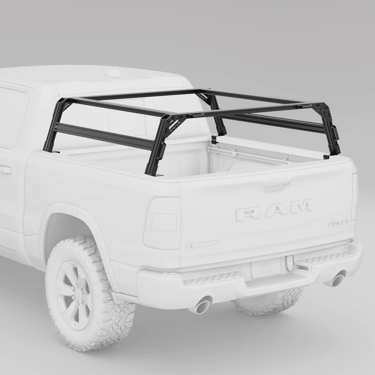 Dodge Ram 2500/3500 HD Pre-configured XTR1 Bed Rack (Straight Bed) - Spirit of 1876 - Xtrusion Overland