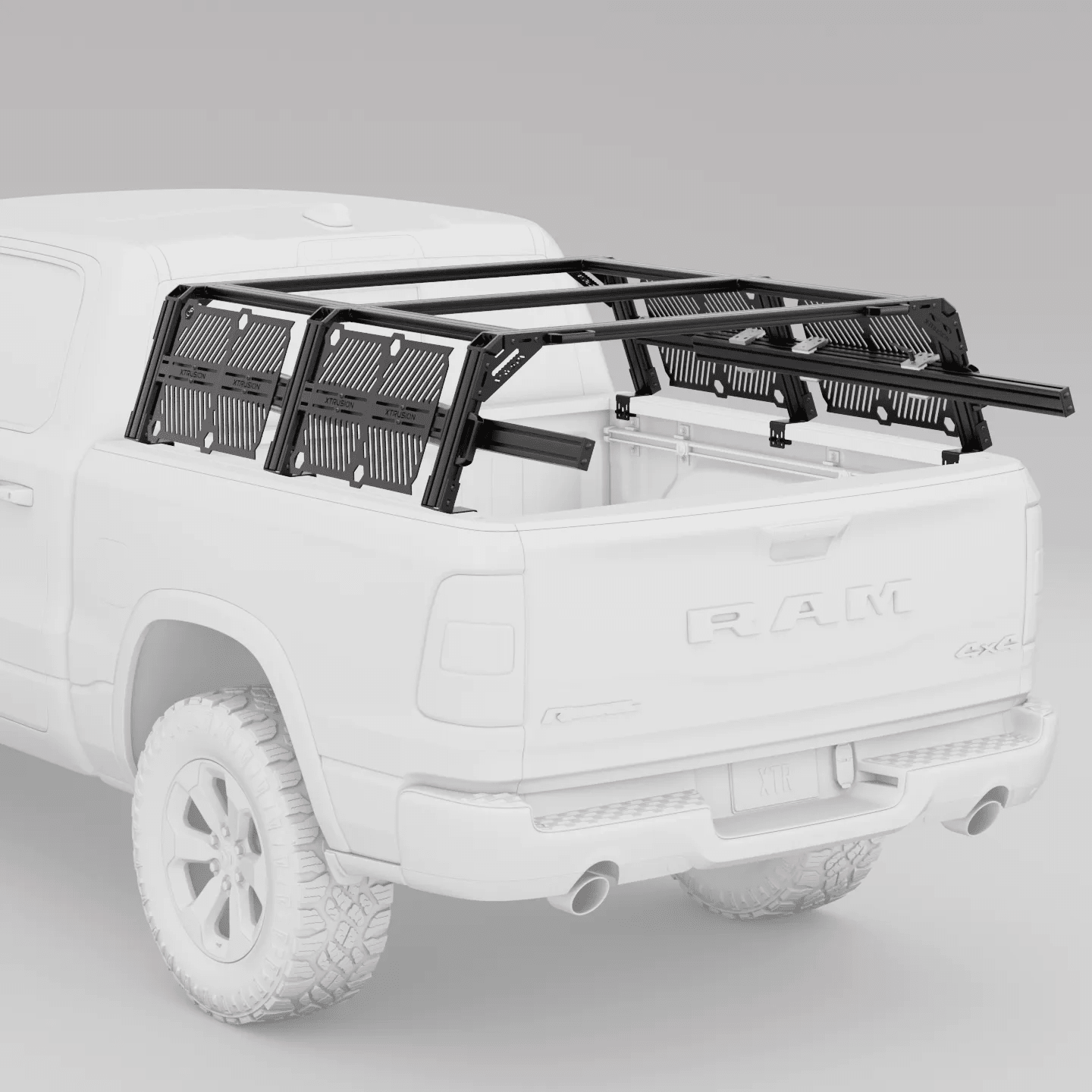 Ram 1500 Pre-configured Bed Rack (Tapered Bed) | XTR3 Popular Builds + MOLLE Packages - Spirit of 1876 - Xtrusion Overland