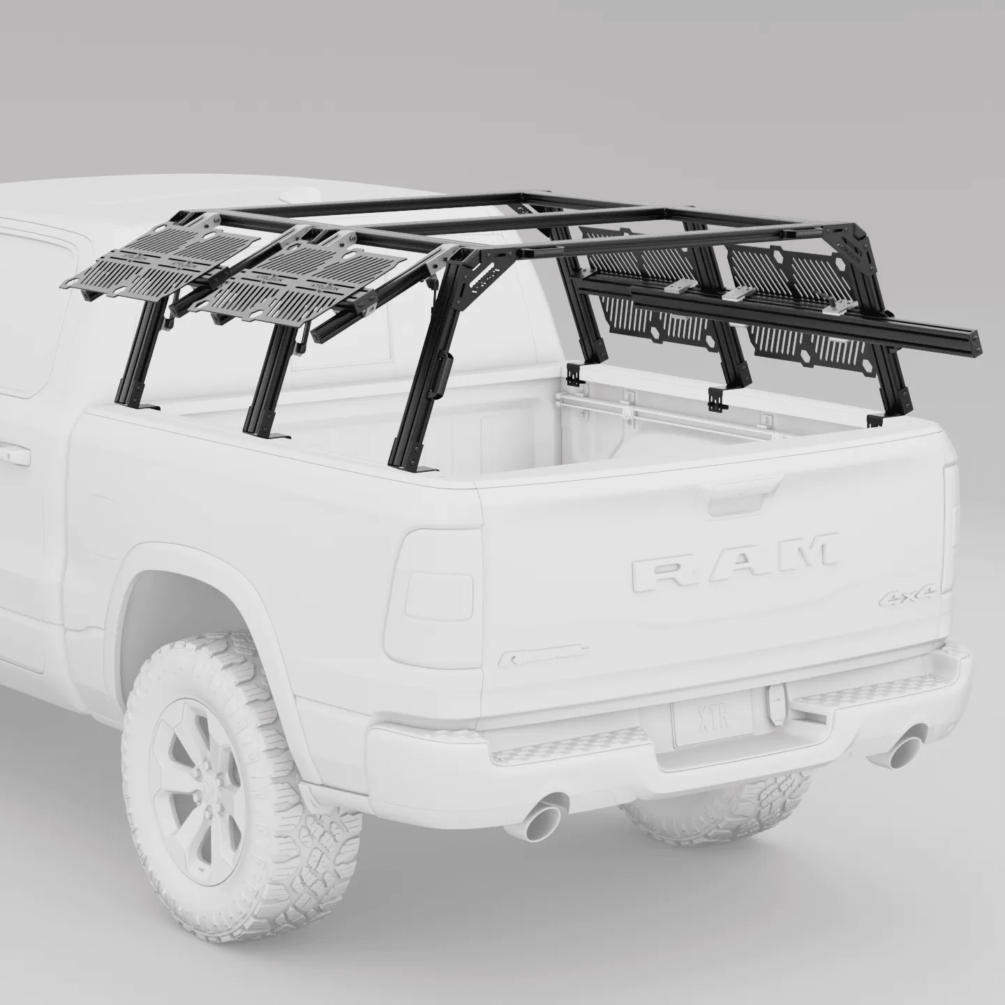 Ram 1500 Pre-configured Bed Rack (Tapered Bed) | XTR3 Popular Builds + MOLLE Packages - Spirit of 1876 - Xtrusion Overland