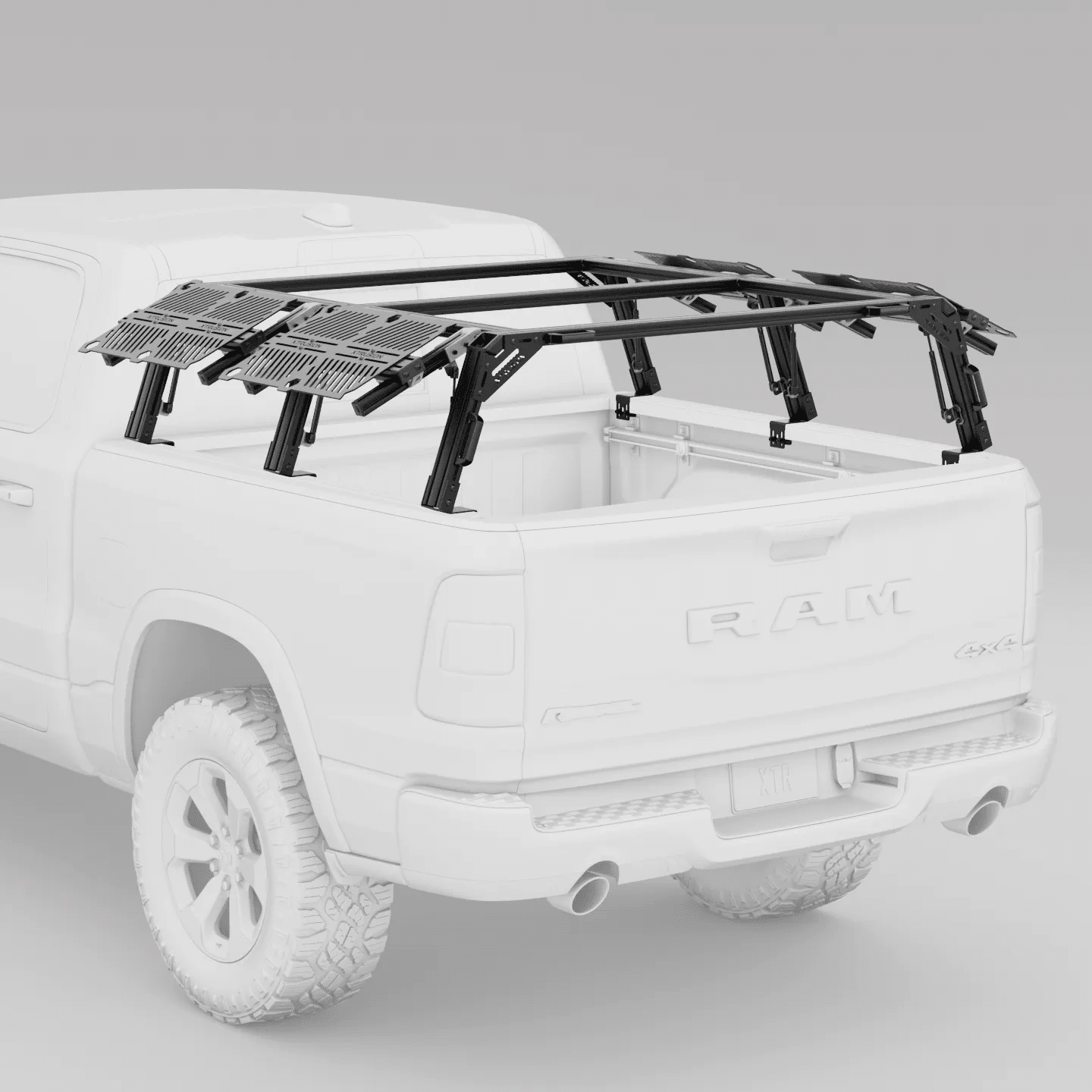 Dodge Ram 2500/3500 HD XTR3 Pre-configured Bed Rack (Straight Bed) | XTR3 - Spirit of 1876 - Xtrusion Overland