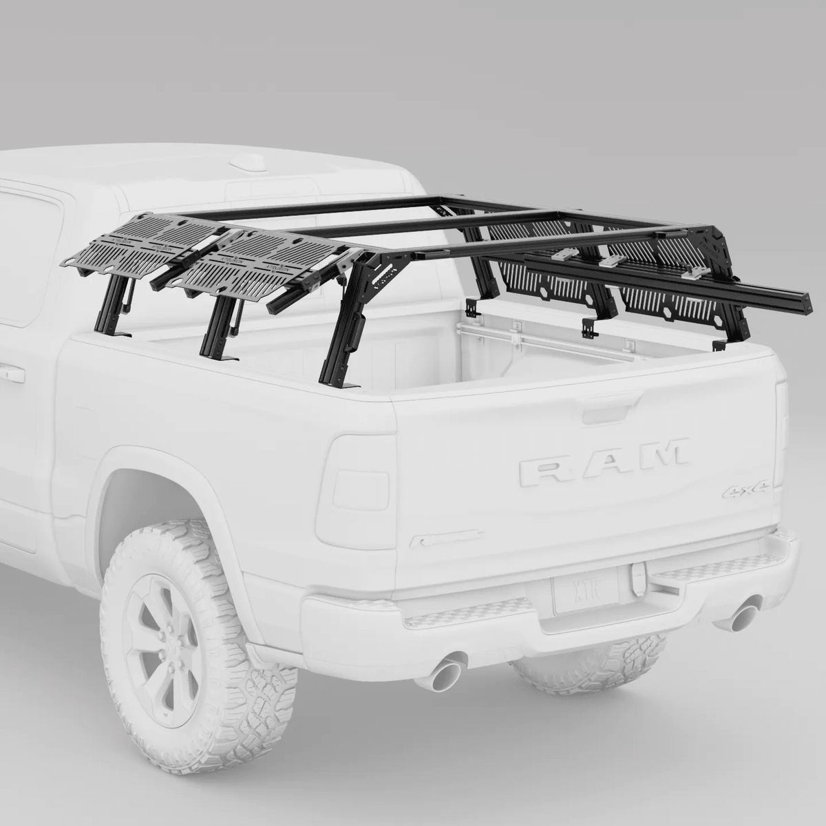 Ram 1500 Pre-configured Bed Rack (Tapered Bed) | XTR3 Popular Builds + MOLLE Packages - Spirit of 1876 - Xtrusion Overland