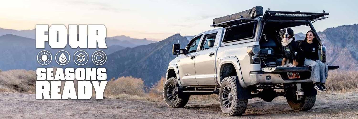 Expedition - Pro+ Truck Cap W/ Full Window Wing Doors, and 3rd Brake Light
