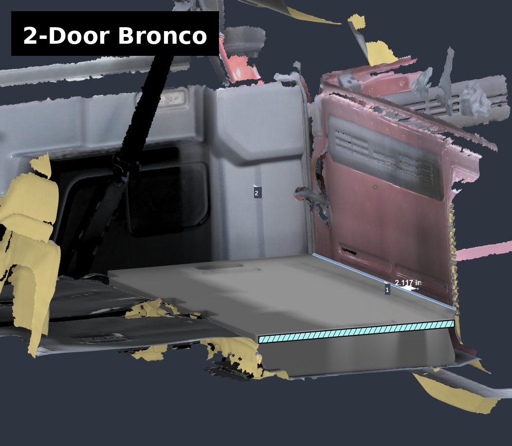 Leveling Platform - (Ford Bronco)