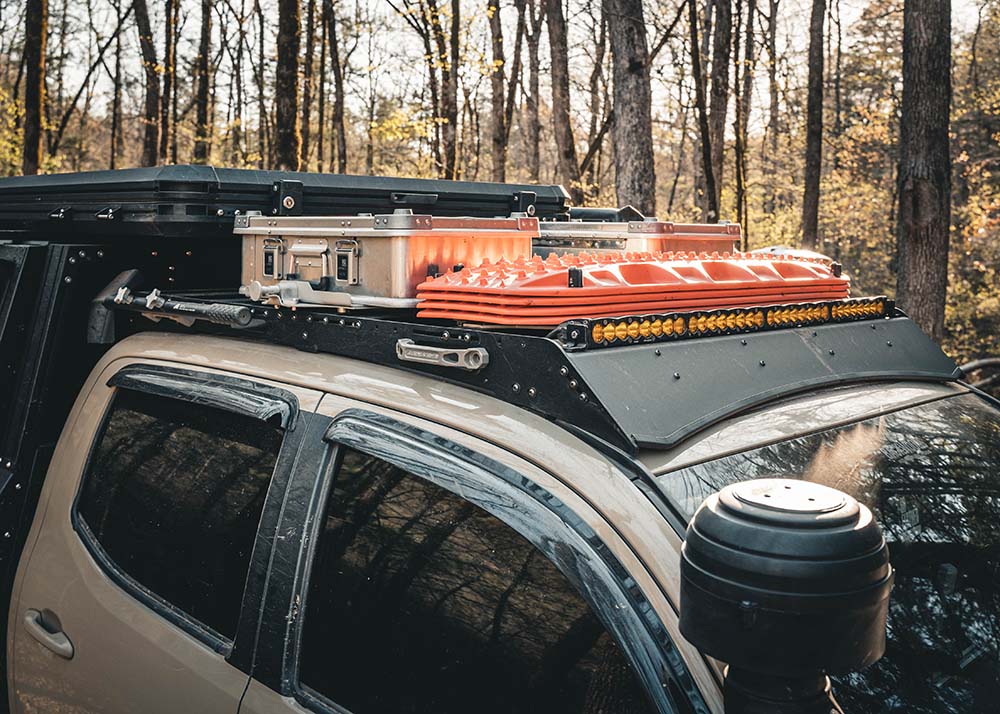 Toyota Tacoma (2005 - 2023) DRIFTR Roof Rack - Spirit of 1876Backwoods Adventure Mods