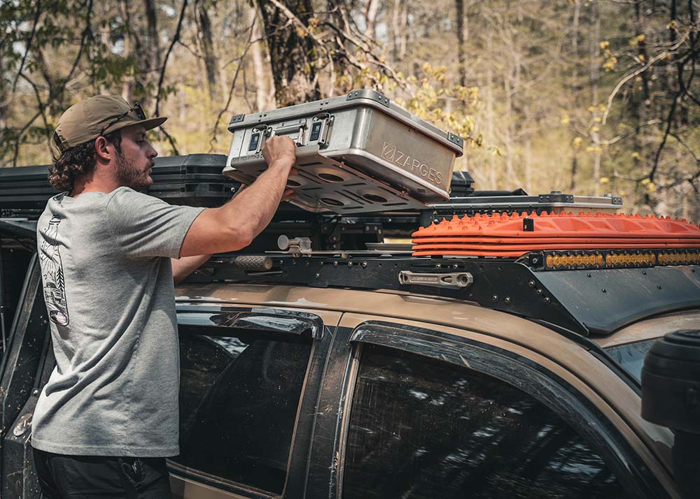 Toyota Tacoma (2005 - 2023) DRIFTR Roof Rack - Spirit of 1876Backwoods Adventure Mods