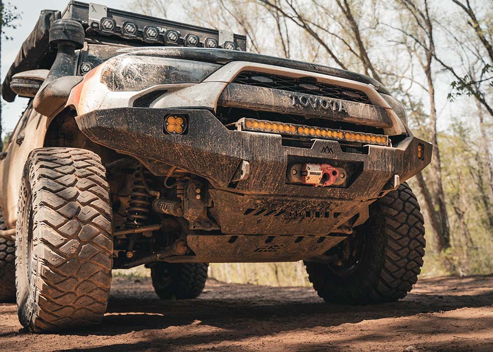 Toyota 4Runner 5th Gen (2010 - 2024) Aluminum Connector Skid Plate - Spirit of 1876Backwoods Adventure Mods