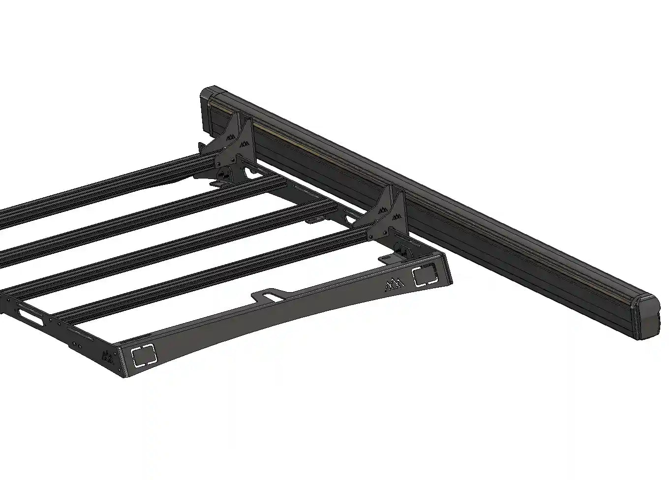 HD Awning Brackets for DRIFTR Roof Racks - Spirit of 1876 - Backwoods Adventure Mods