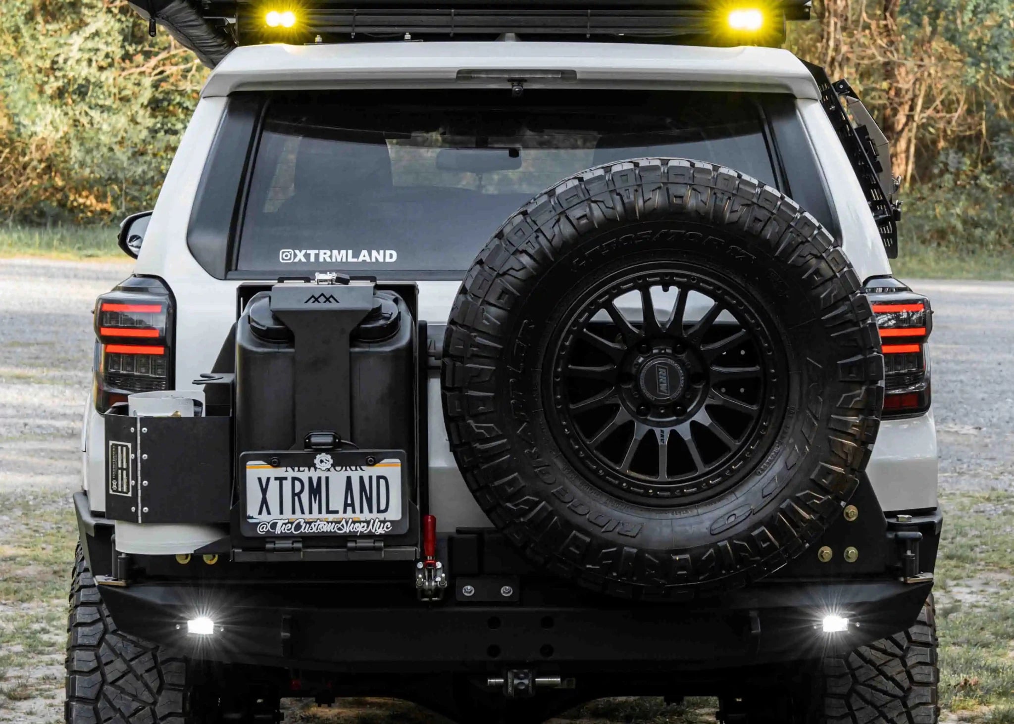 Jerry's Can Holder - Dual Universal Jerry Can Carrier - Spirit of 1876Backwoods Adventure Mods