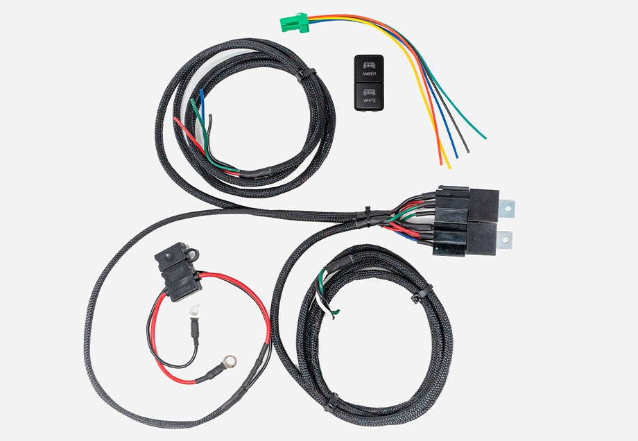 Wiring Harness for Dual Function Light Bar - Spirit of 1876Dealers of Cali Raised LED