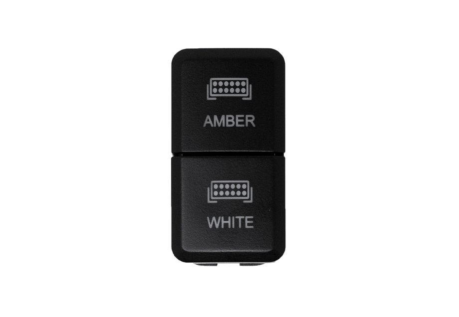 Dual Function Toyota OEM Style "AMBER & WHITE" Switch Tall Style - Spirit of 1876Dealers of Cali Raised LED