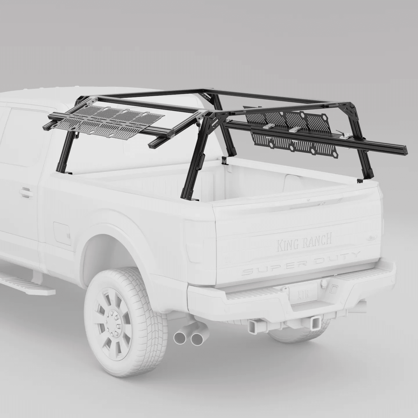 Ford F-250 / F-350 Super Duty Pre-configured XTR1 Bed Rack - Spirit of 1876 - Xtrusion Overland