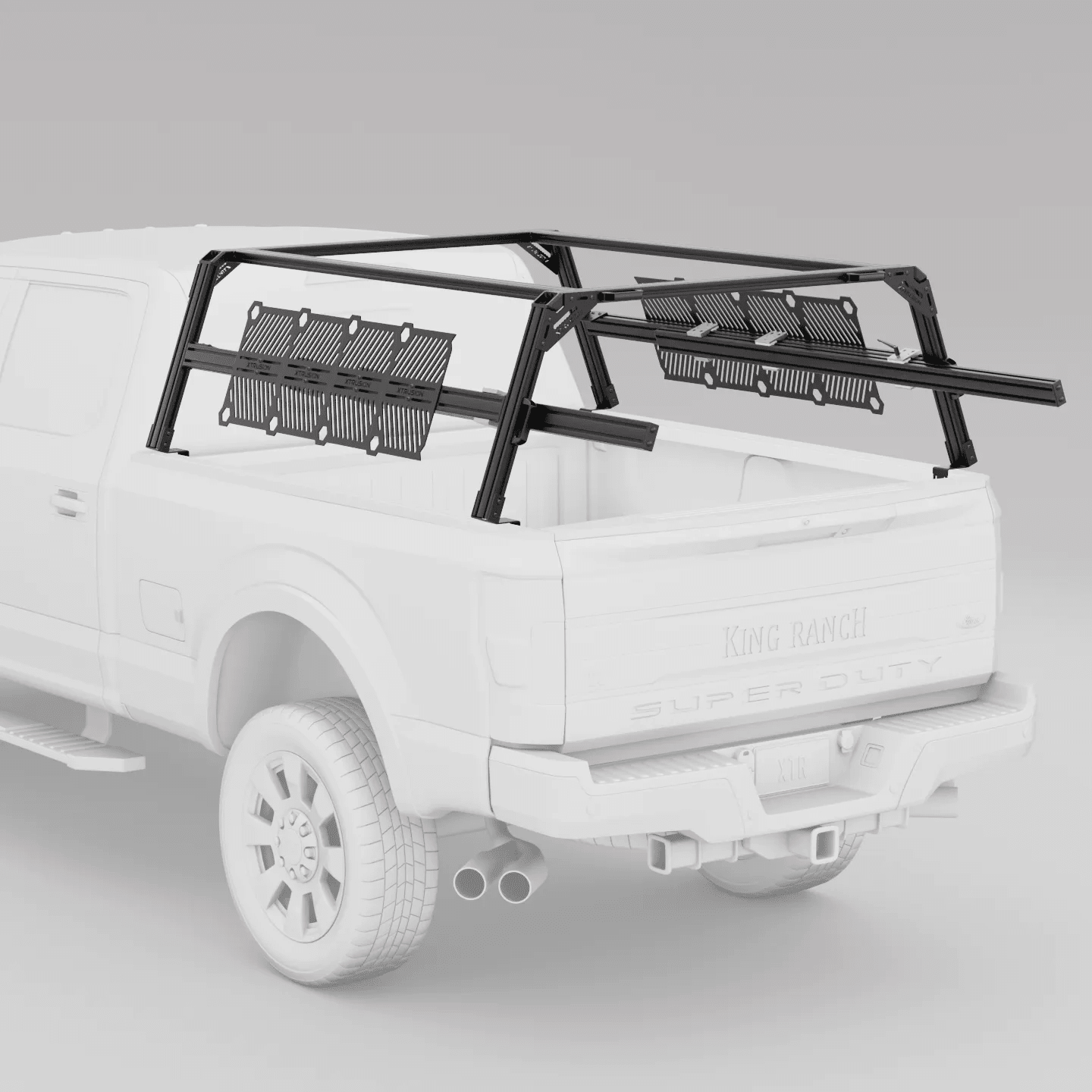 Ford F-250 / F-350 Super Duty Pre-configured XTR1 Bed Rack - Spirit of 1876 - Xtrusion Overland