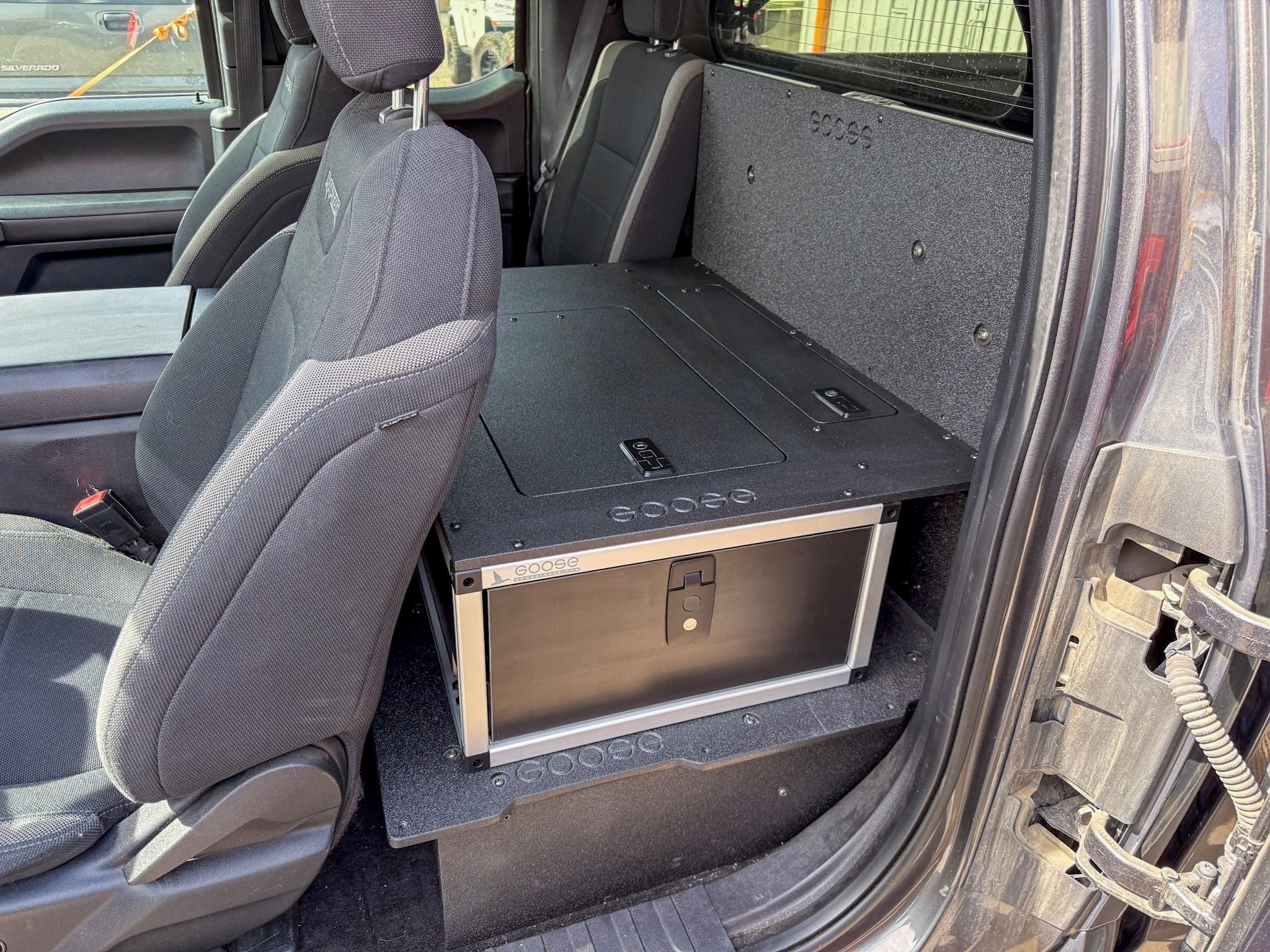 Ford - F150 - 2015 - Present - 13th - 14th Gen - Super Cab - without the center mounted B&O Subwoofer - Explore Series - Single Drawer Module - With Fitted Top Plate - Spirit of 1876 - Goose Gear