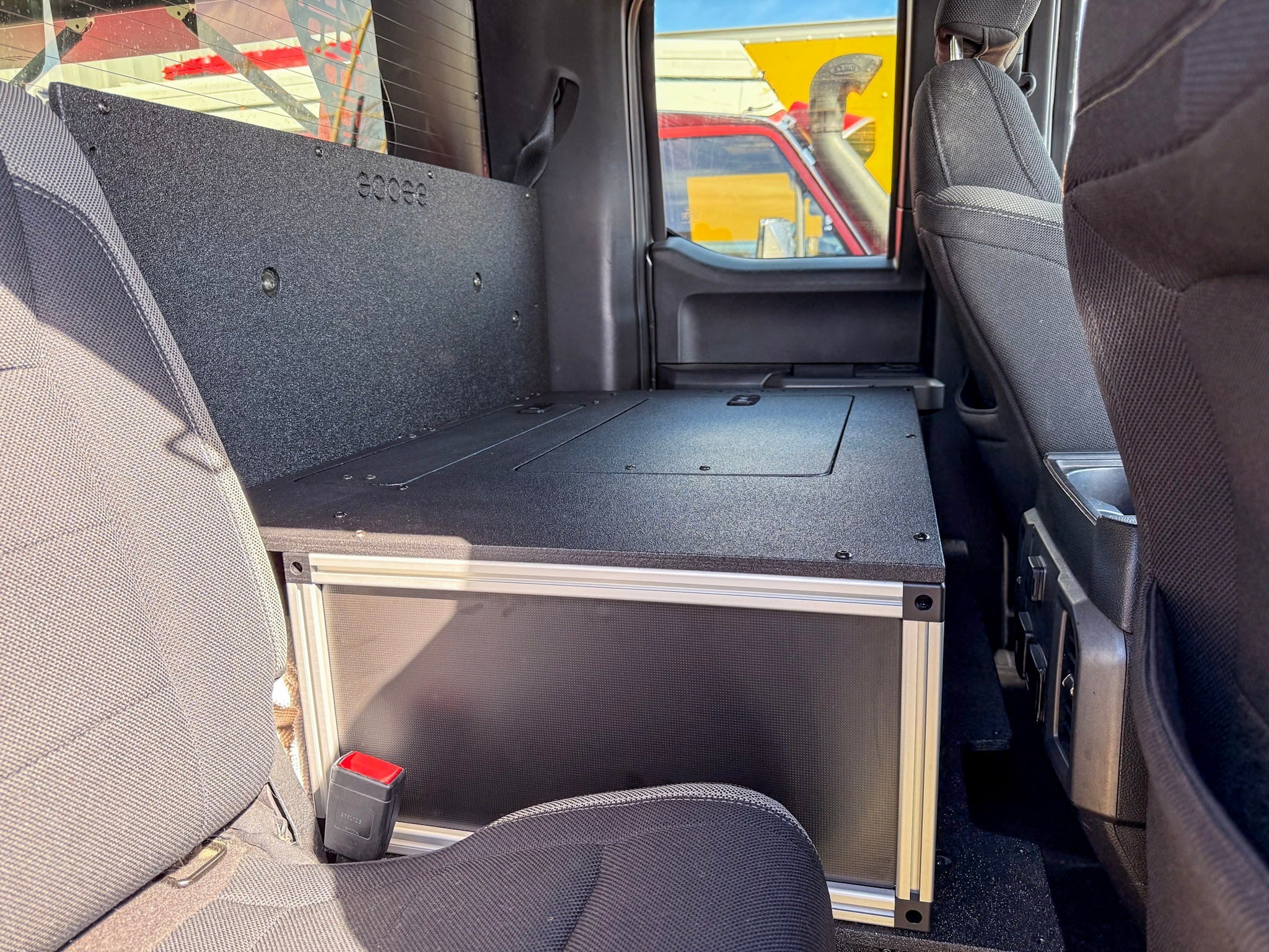 Ford - F150 - 2015 - Present - 13th - 14th Gen - Super Cab - without the center mounted B&O Subwoofer - Explore Series - Single Drawer Module - With Fitted Top Plate - Spirit of 1876 - Goose Gear