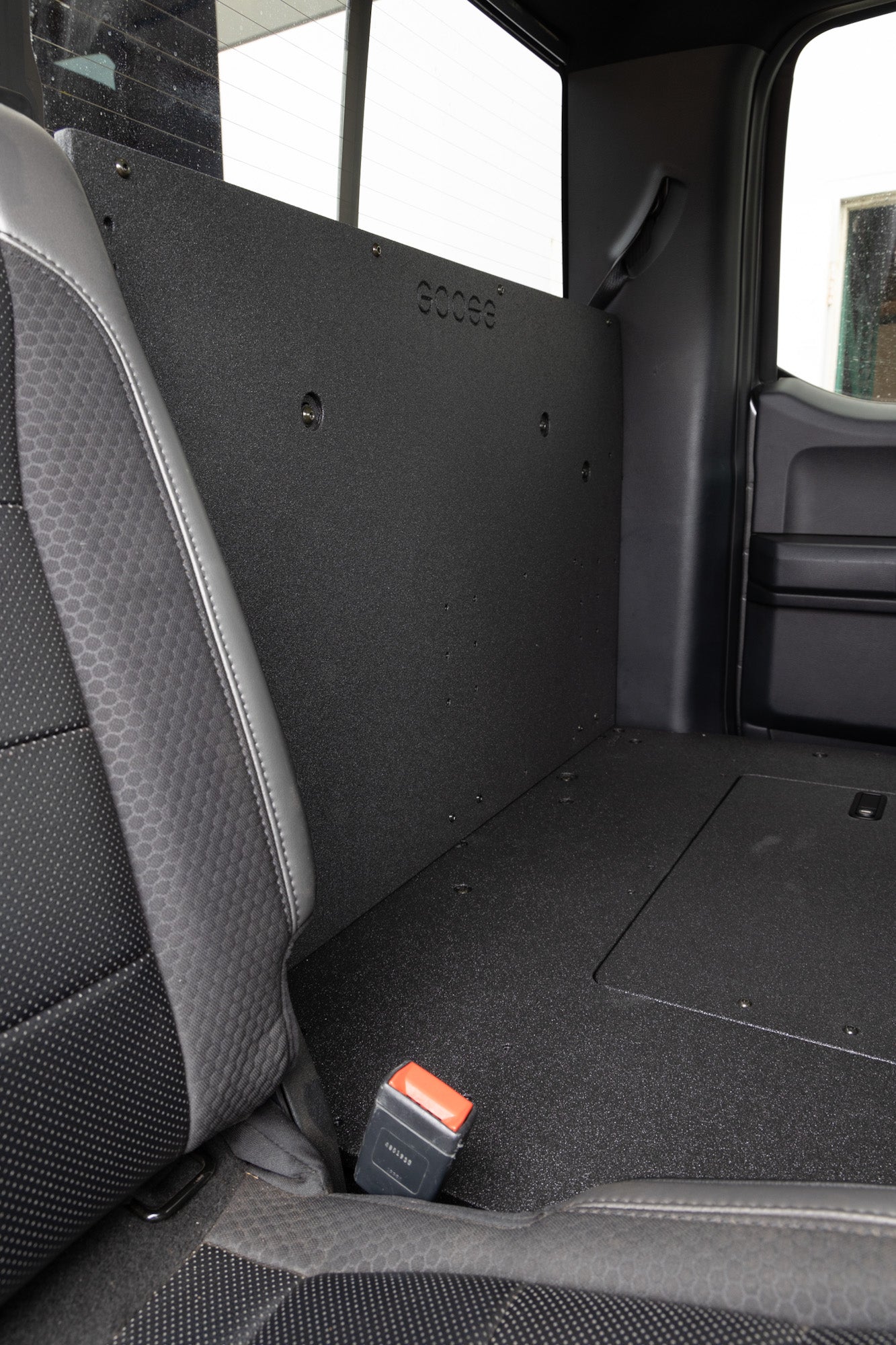 Ford F150 2015 - Present 13th & 14th Gen. SuperCab - Second Row Seat Delete Plate System - Spirit of 1876 - Goose Gear