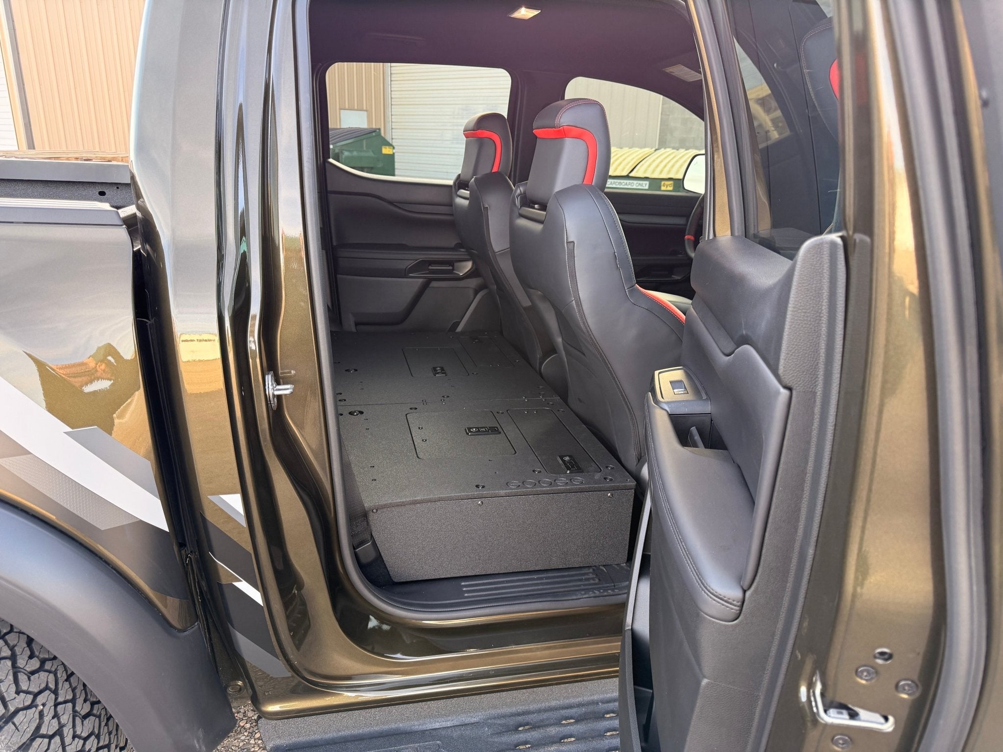 Goose Gear Ford - Ranger - 2024 - Present - Raptor - 1st Gen - T6.2 Platform - Explore Series - Second Row Seat Delete