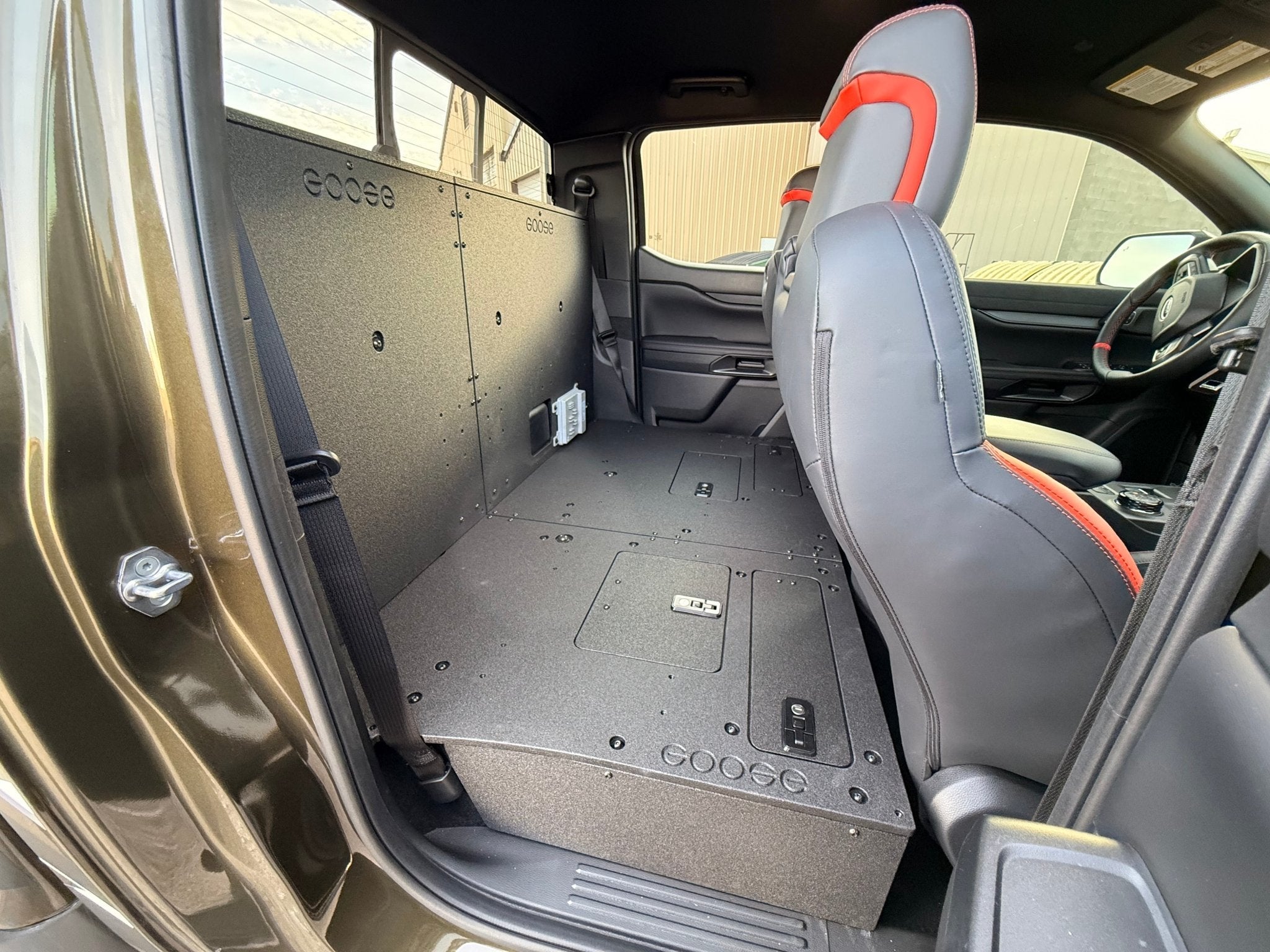 Goose Gear Ford - Ranger - 2024 - Present - Raptor - 1st Gen - T6.2 Platform - Explore Series - Second Row Seat Delete