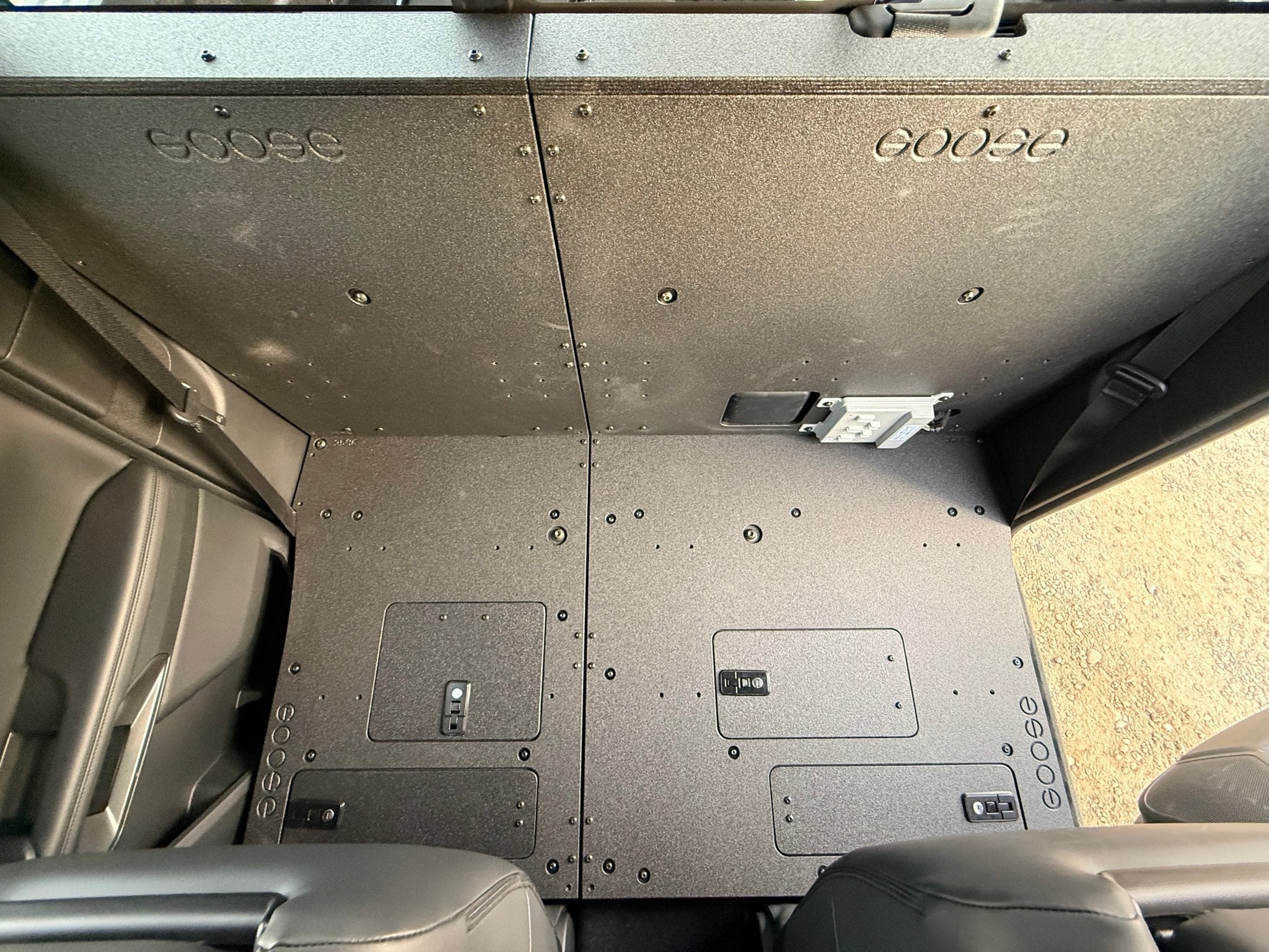 Goose Gear Ford - Ranger - 2024 - Present - Raptor - 1st Gen - T6.2 Platform - Explore Series - Second Row Seat Delete