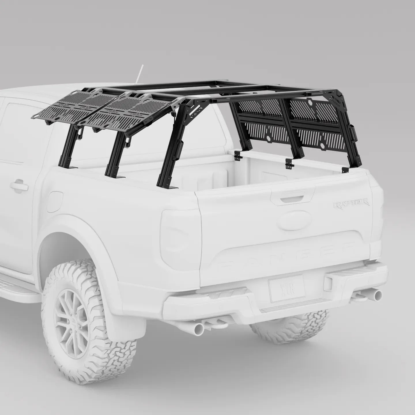 Ford Ranger Pre-configured XTR3 Bed Rack + MOLLE Packages - Spirit of 1876 - Xtrusion Overland
