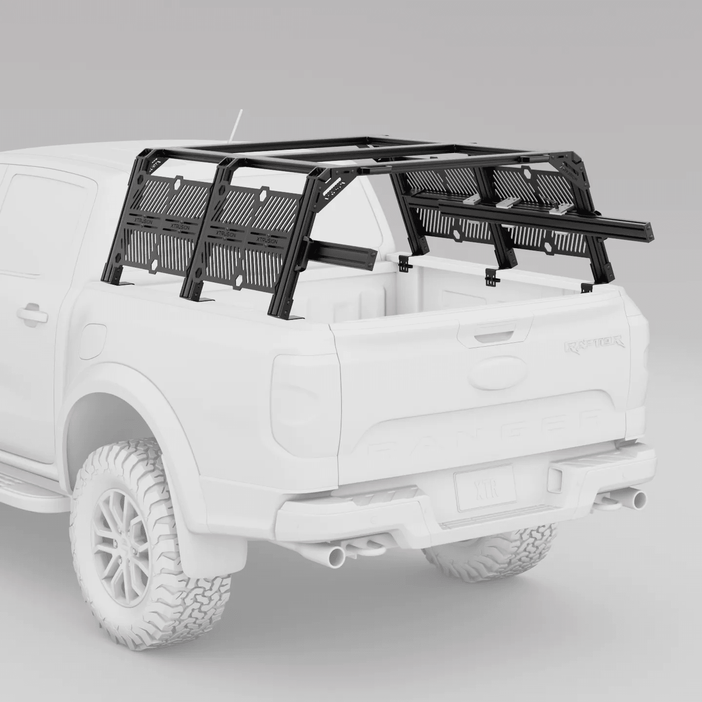 Ford Ranger Pre-configured XTR3 Bed Rack + MOLLE Packages - Spirit of 1876 - Xtrusion Overland