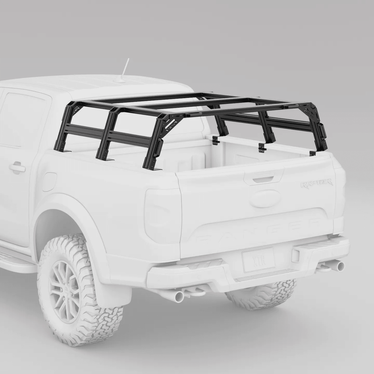 Ford Ranger Pre-configured XTR3 Bed Rack + MOLLE Packages - Spirit of 1876 - Xtrusion Overland