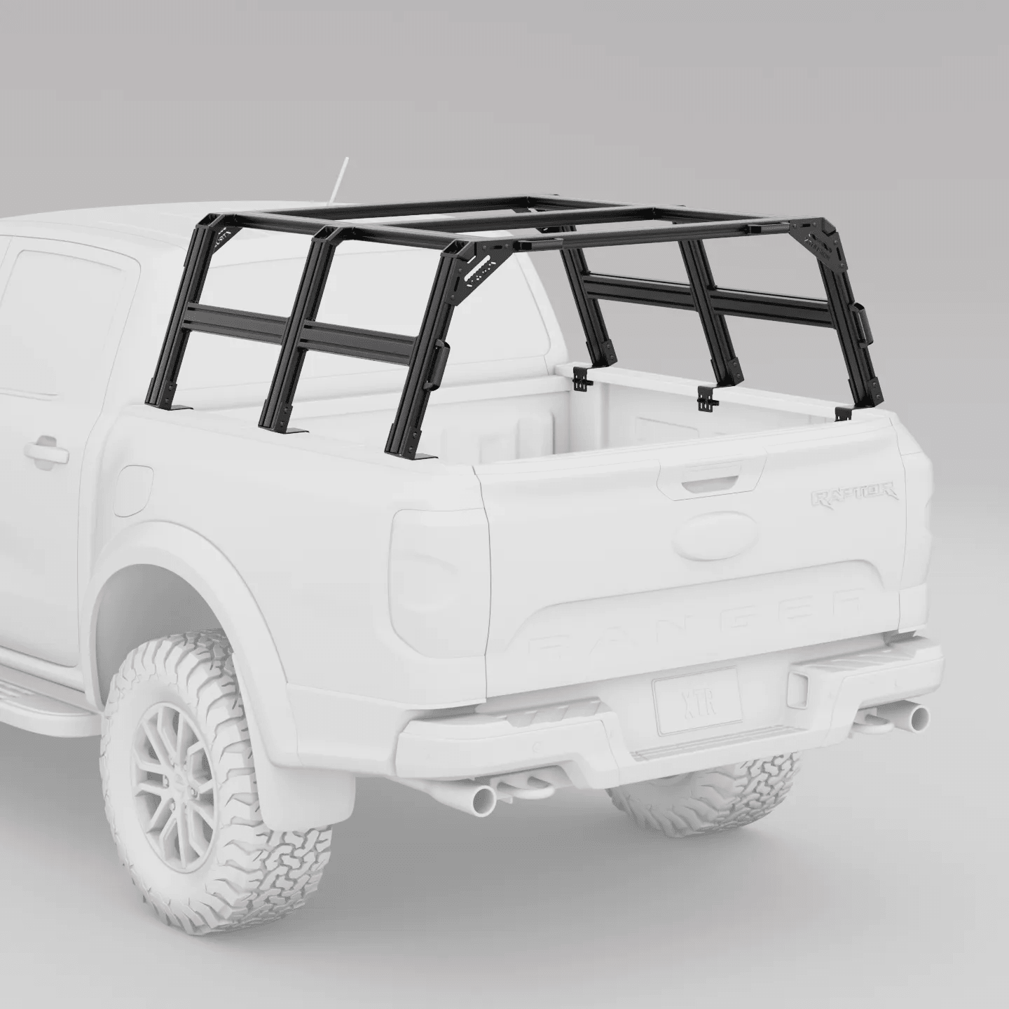 Ford Ranger Pre-configured XTR3 Bed Rack + MOLLE Packages - Spirit of 1876 - Xtrusion Overland