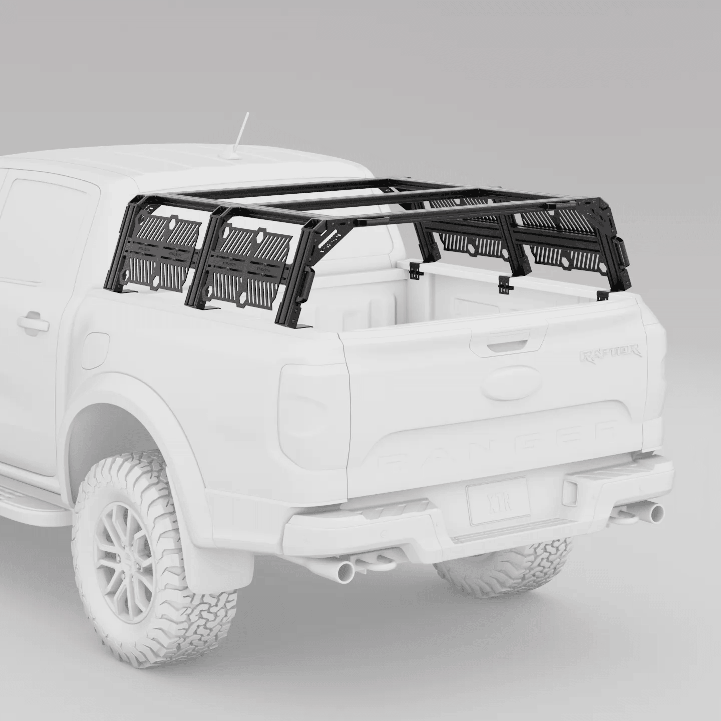 Ford Ranger Pre-configured XTR3 Bed Rack + MOLLE Packages - Spirit of 1876 - Xtrusion Overland