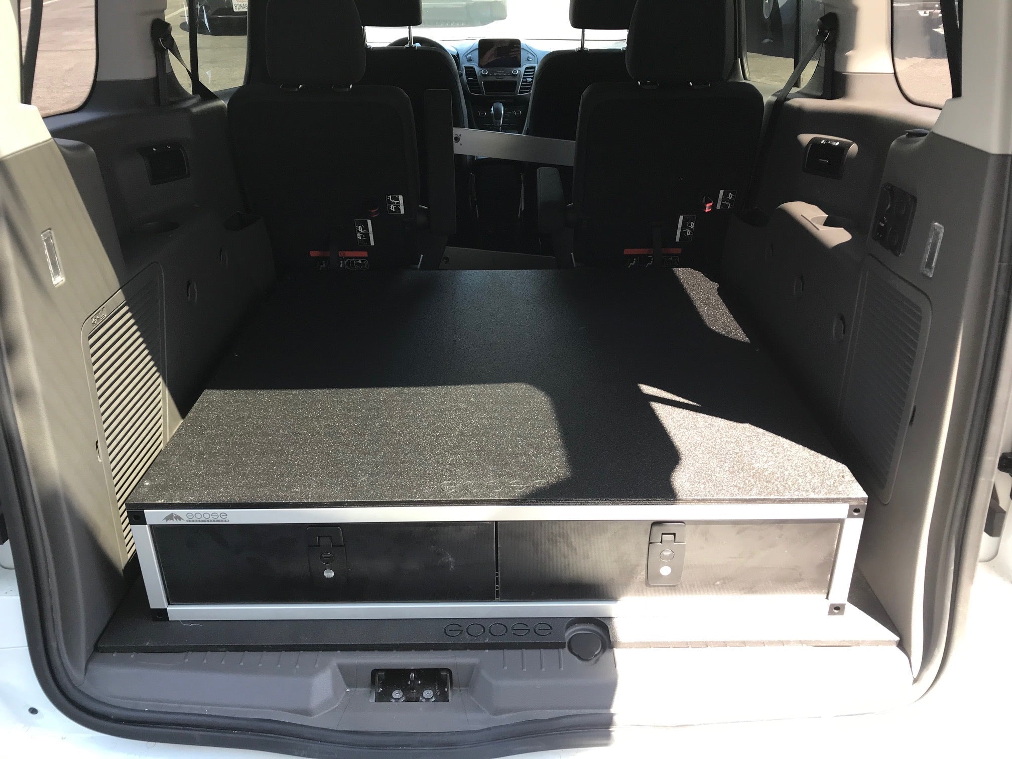 Ford Transit Connect 2014 - 2023 2nd Gen. - Side x Side Drawer Module - 43 3/8" Wide x 8" High x 40" Depth - Spirit of 1876 - Goose Gear