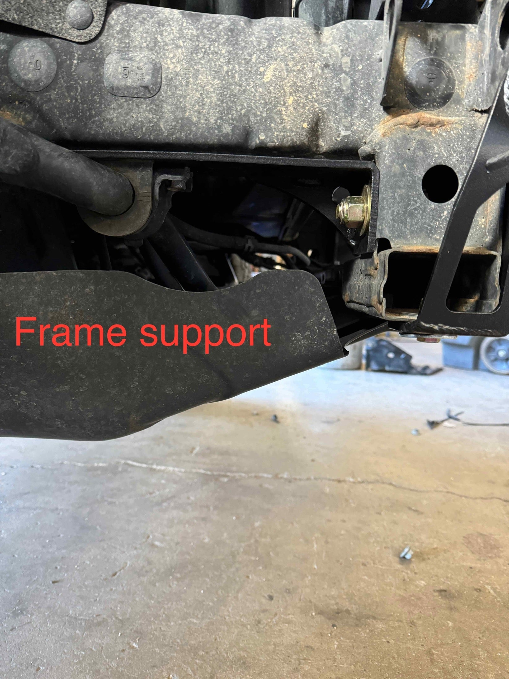 2005-2023 Frame support bracket kit