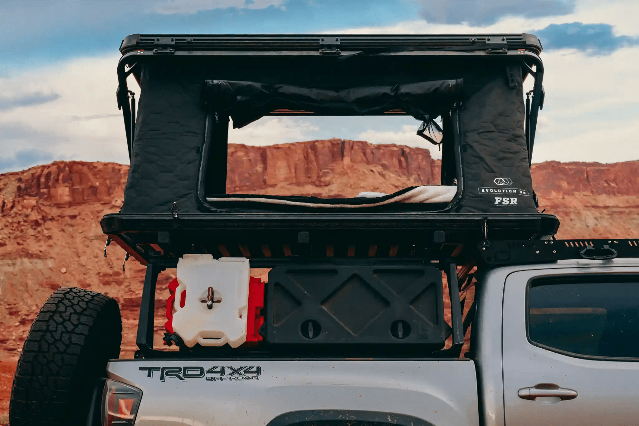 Free Spirit Recreation Evolution V3 XL - Rooftop Tent - Spirit of 1876 - Backwoods Adventure Mods
