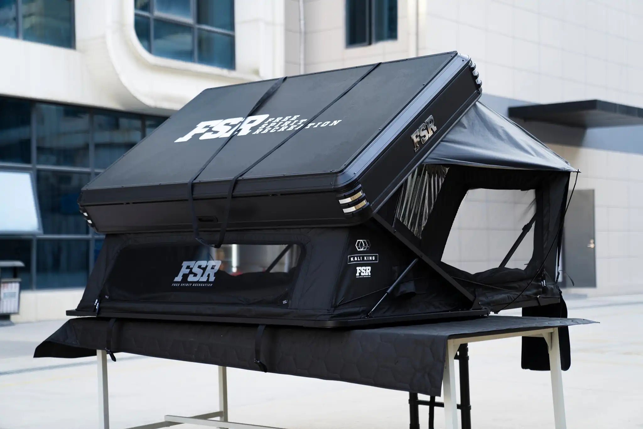 Free Spirit Recreation Kali King - Rooftop Tent - Spirit of 1876 - Backwoods Adventure Mods