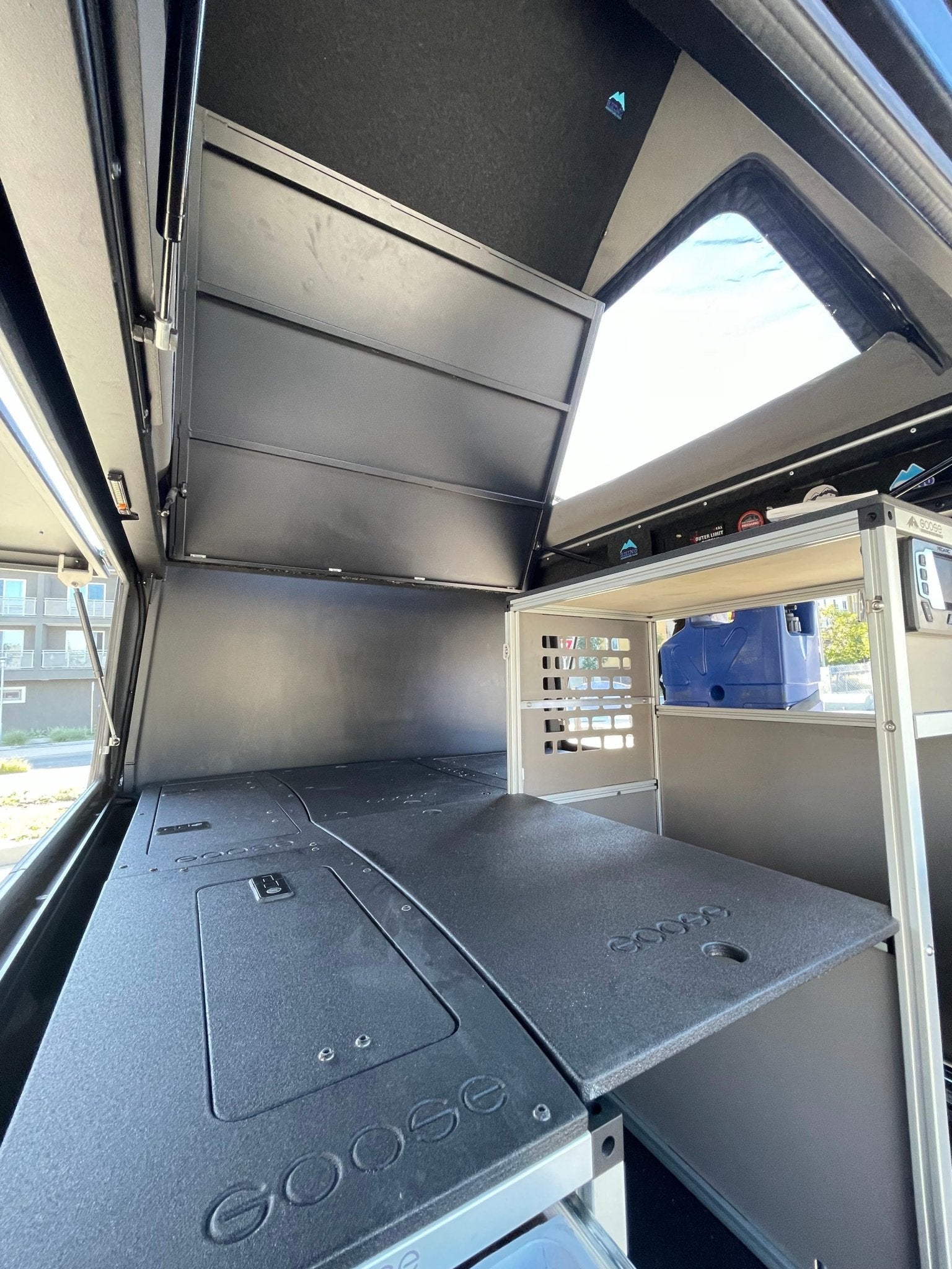 Goose Gear Camper System - Midsize Truck and Full Size Truck - Rear Passenger Side CampKitchen Module - Spirit of 1876 - Goose Gear
