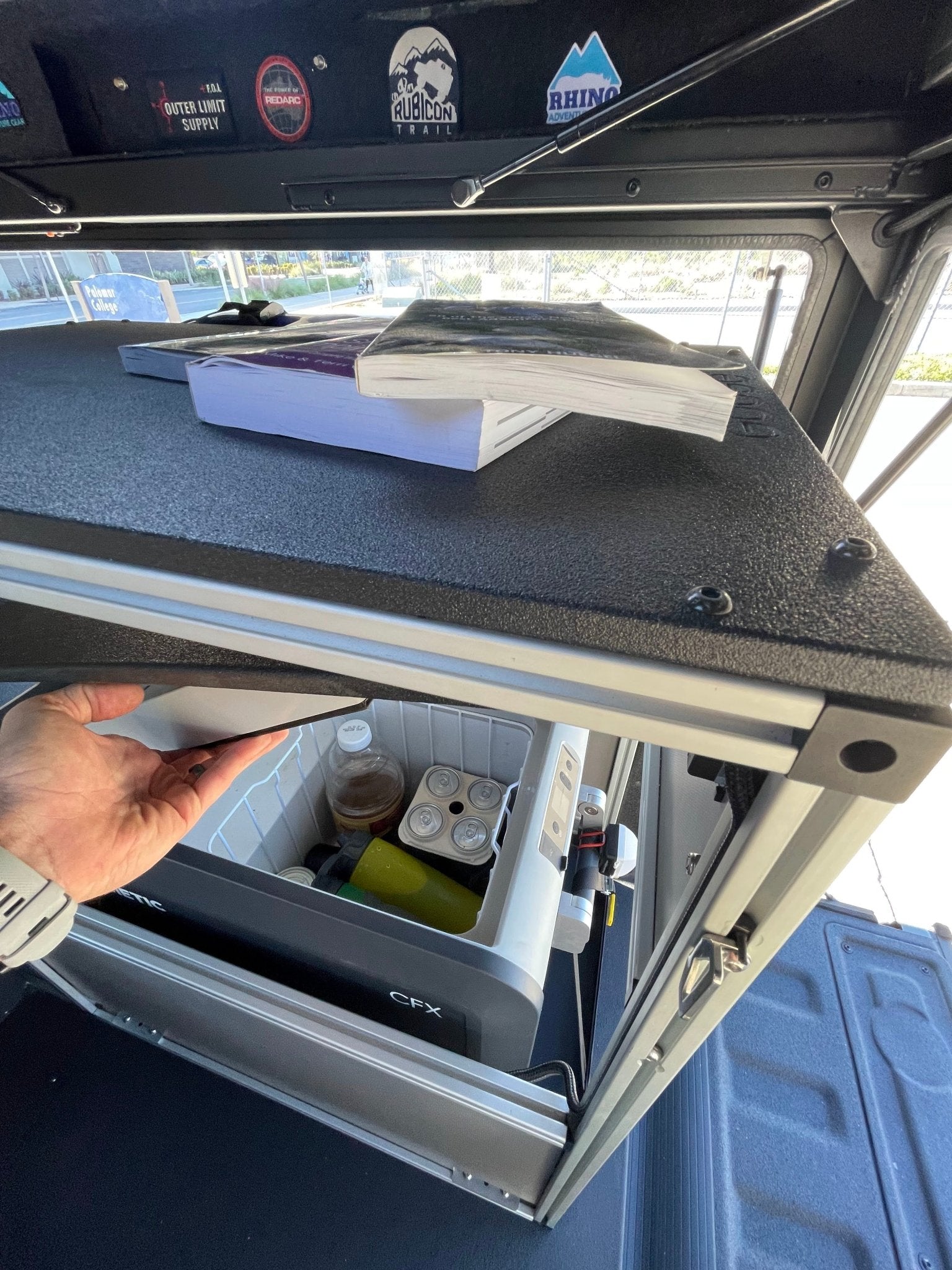 Goose Gear Camper System - Midsize Truck and Full Size Truck - Rear Passenger Side CampKitchen Module - Spirit of 1876 - Goose Gear