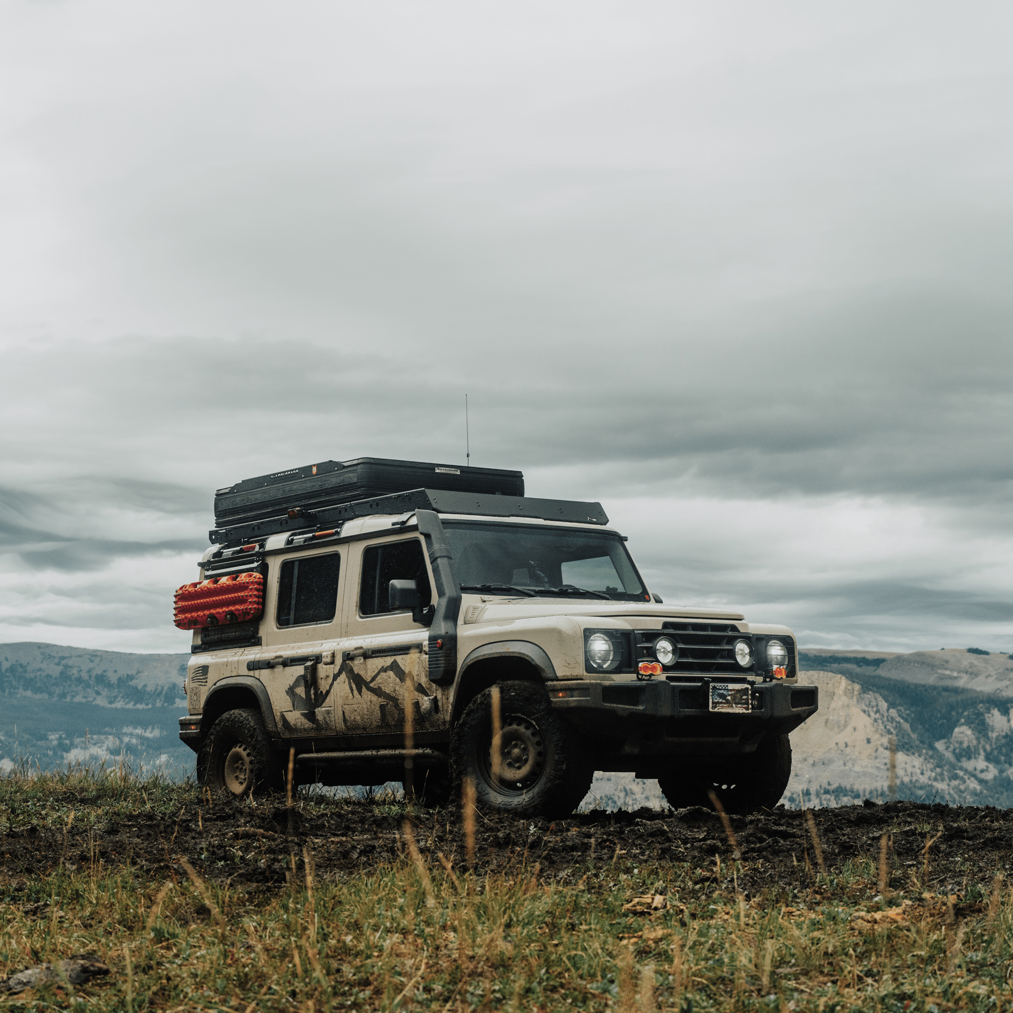 Modular Roof Rack For The Ineos Grenadier (2022 - Current) - Spirit of 1876 - TrailRax