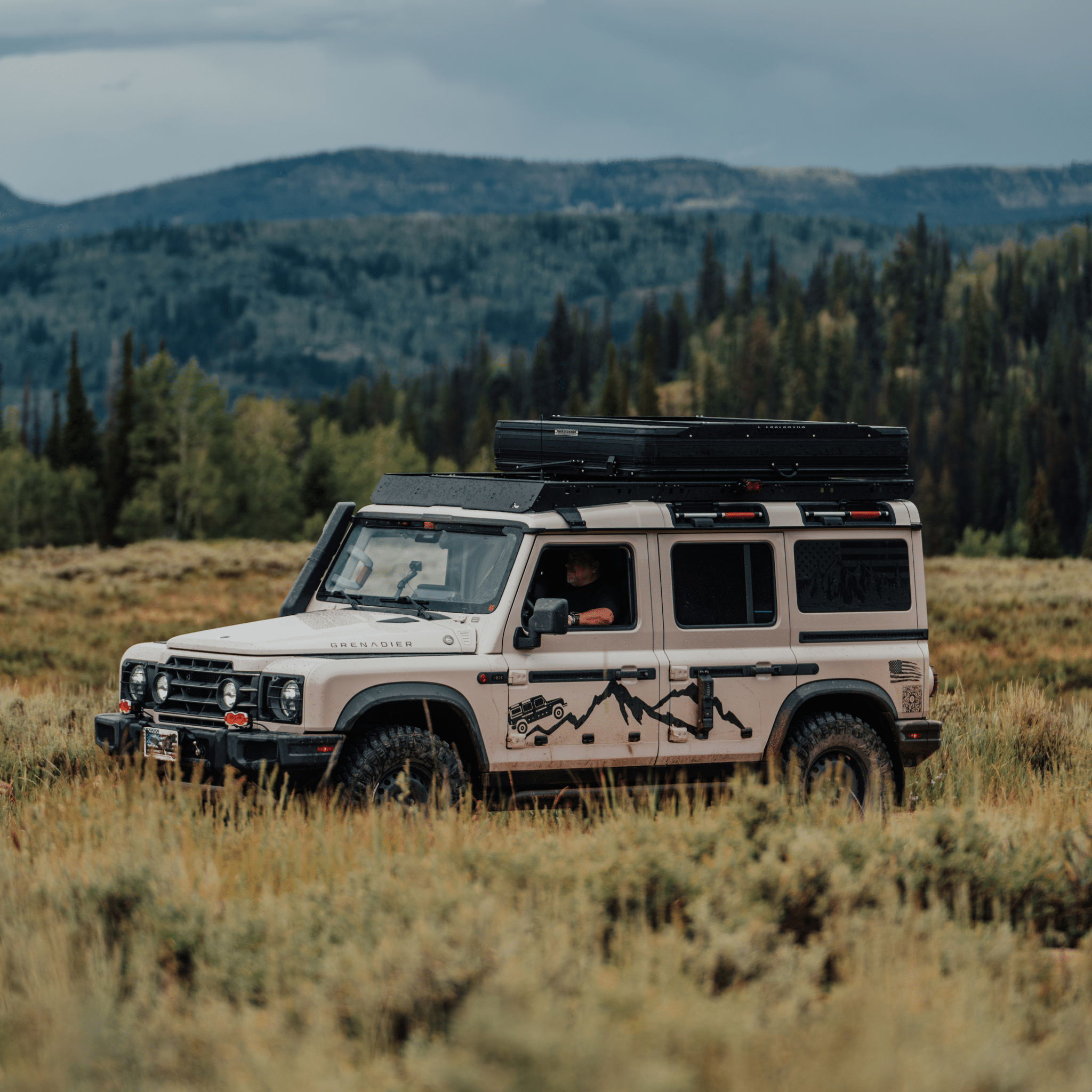 Modular Roof Rack For The Ineos Grenadier (2022 - Current) - Spirit of 1876 - TrailRax
