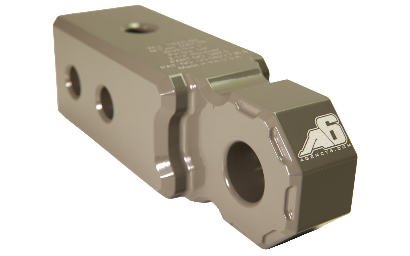Shackle Block 2.5" Assembly - Grey - Spirit of 1876