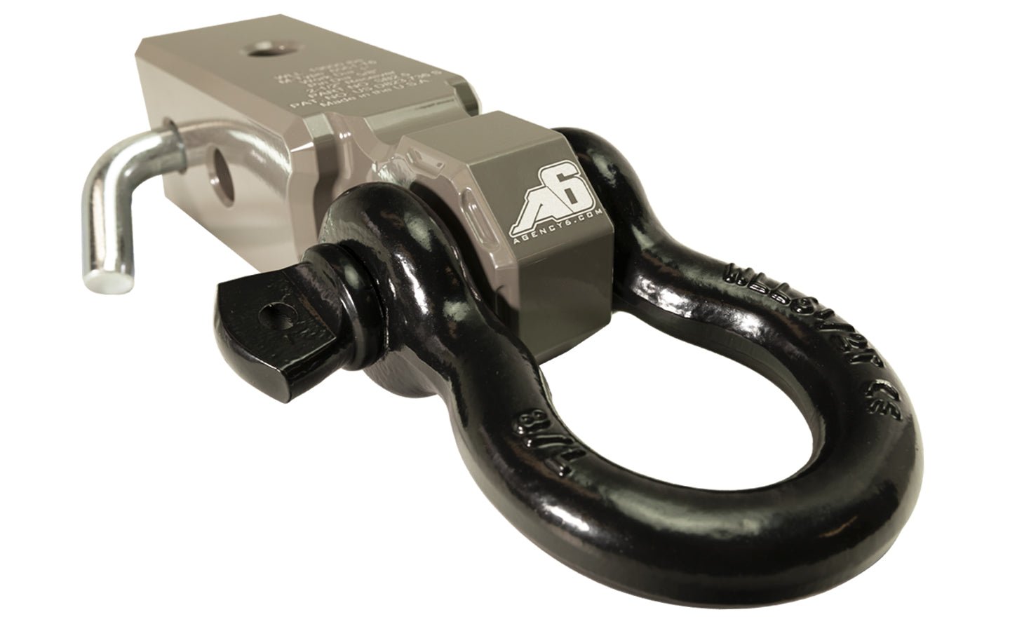 Shackle Block 2.5" Assembly - Grey - Spirit of 1876