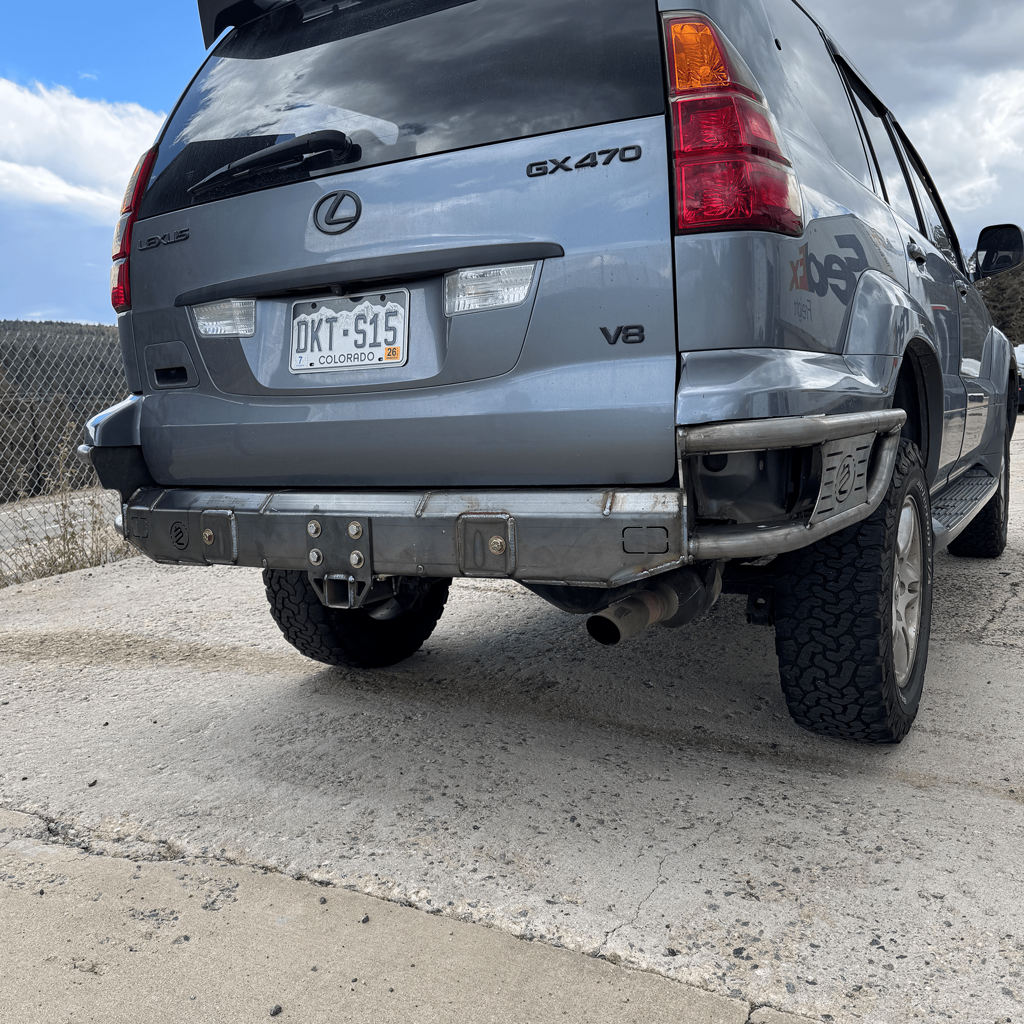 2003 - 2009 / Lexus GX470 / Rear Bumper - Spirit of 1876Lil B's Fab