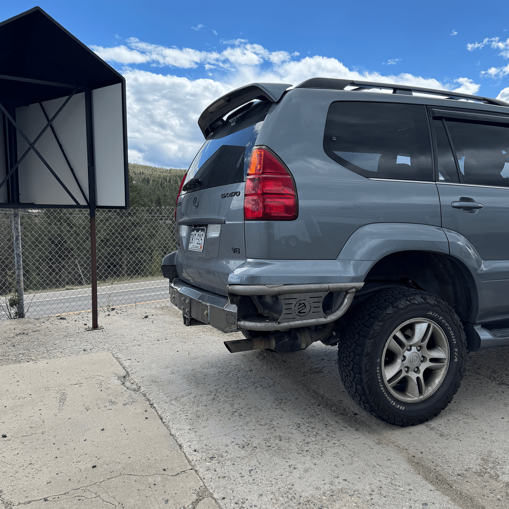 2003 - 2009 / Lexus GX470 / Rear Bumper - Spirit of 1876Lil B's Fab