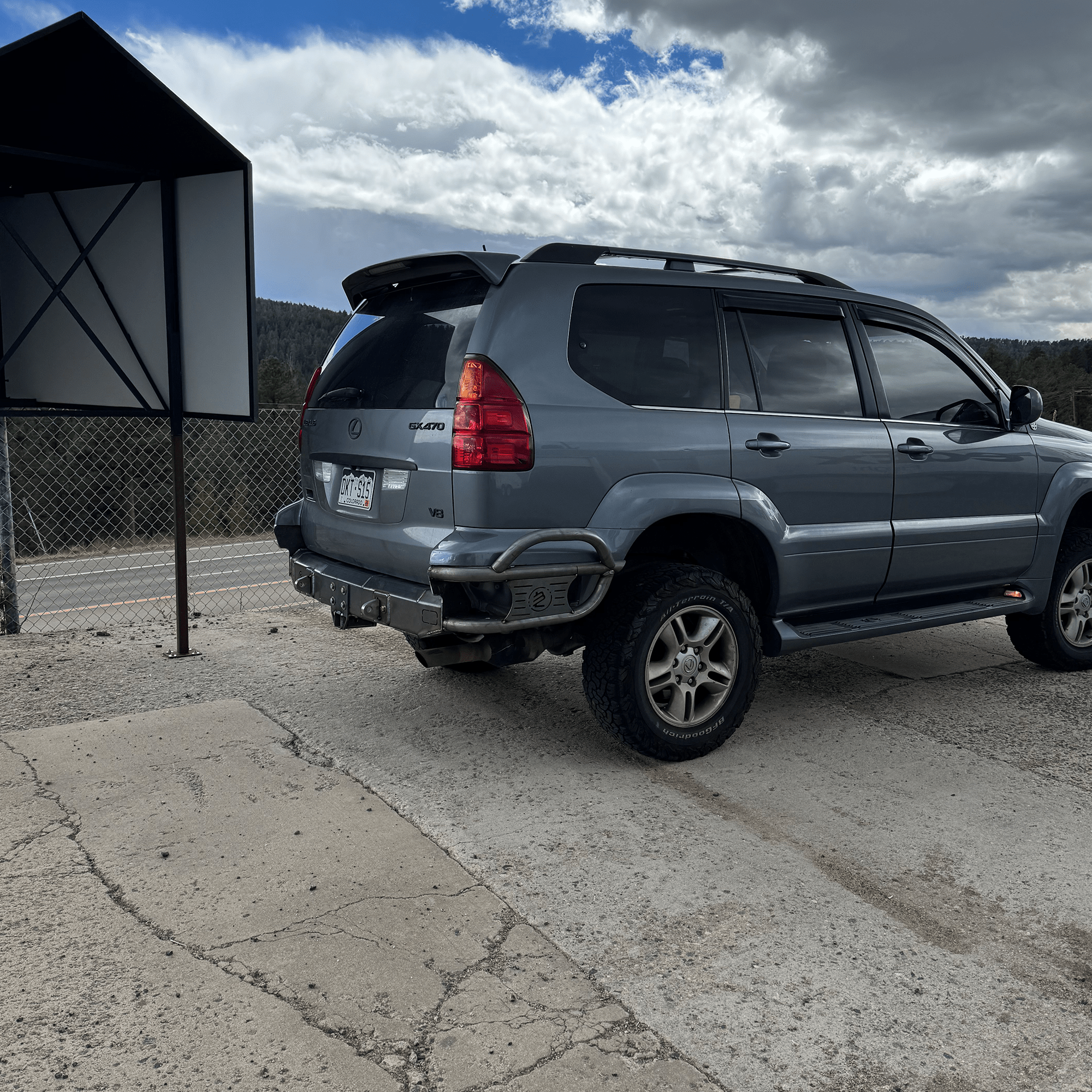 2003 - 2009 / Lexus GX470 / Rear Bumper - Spirit of 1876Lil B's Fab