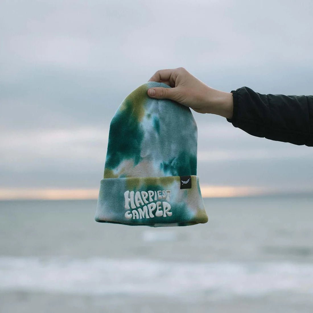 Trek Light Happiest Camper Tie Dye Beanie - Spirit of 1876